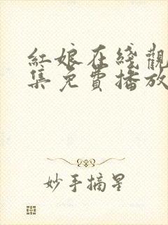 红娘在线观看全集免费播放高清