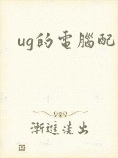 ug的电脑配置