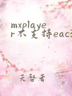 mxplayer不支持eac3音频