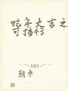 蛇年大吉之婚不可挡43