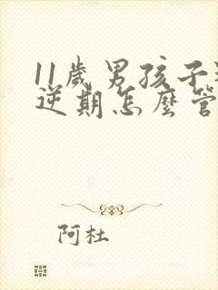 11岁男孩子叛逆期怎么管教最合适