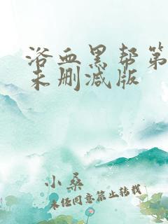 浴血黑帮第四季未删减版