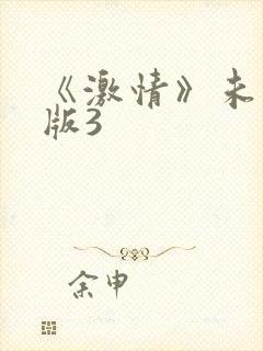 《激情》未删减版3