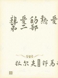 亲爱的热爱的的第二部