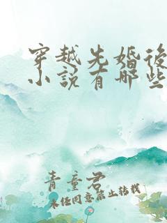 穿越先婚后爱的小说有哪些