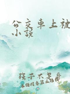 公交车上被人插小说