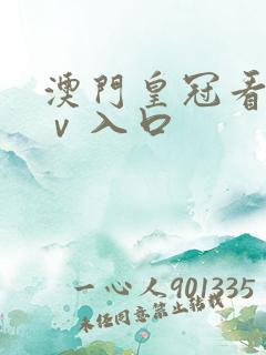 澳门皇冠看片aⅴ入口