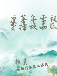 度华年电视剧免费播放西瓜网