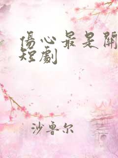 伤心最是关山月短剧