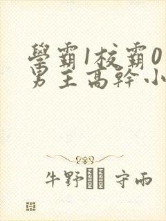 学霸1校霸0双男主高干小说漫画