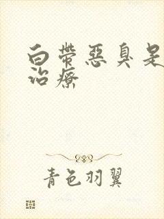 白带恶臭是怎么治疗