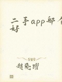 二手app哪个好