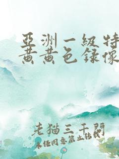 亚洲一级特黄特黄黄色录像片