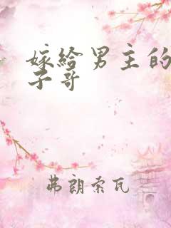嫁给男主的病秧子哥
