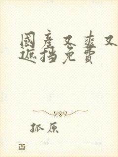 国产又爽又黄无遮挡免费