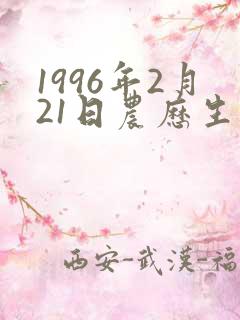 1996年2月21日农历生辰八字