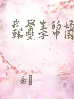 我学生的妈妈中韩双字中国