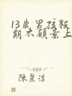 13岁男孩叛逆期不愿意上学怎么办