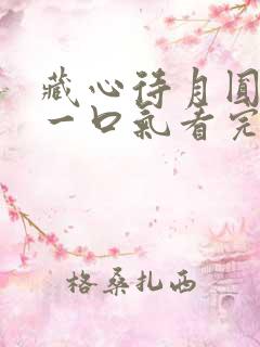 藏心待月圆短剧一口气看完