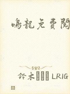 鸣龙免费阅读
