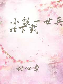 小说一世兵王txt下载