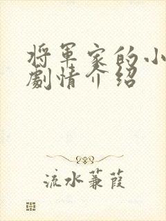 将军家的小娘子剧情介绍