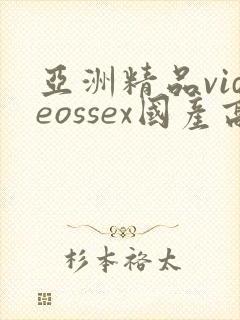 亚洲精品videossex国产高清