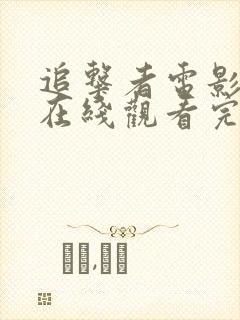 追击者电影高清在线观看完整版