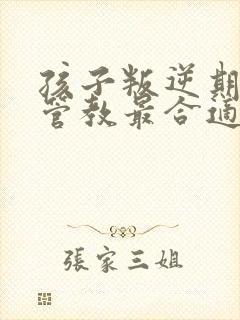 孩子叛逆期怎么管教最合适男孩子