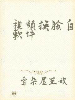 视频换脸自定义软件