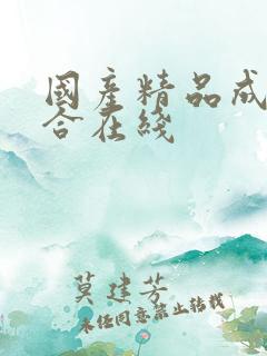 国产精品成人综合在线