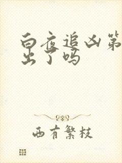 白夜追凶第二季出了吗
