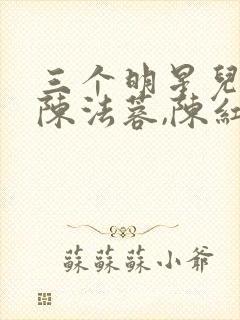 三个明星儿媳,陈法蓉,陈红的小说
