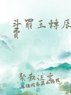 斗罗玉转辰锋免费