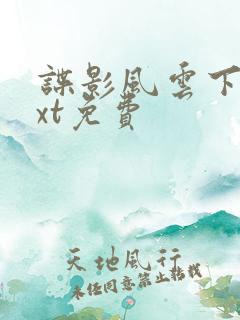 谍影风云下载txt免费