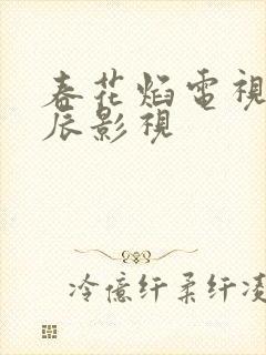 春花焰电视剧星辰影视