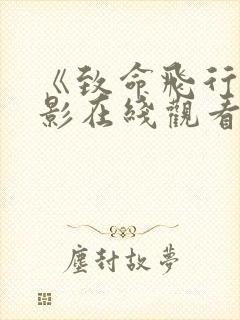 《致命飞行》电影在线观看