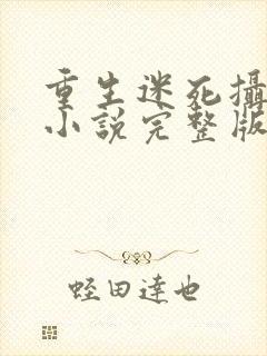 重生迷死摄政王小说完整版阅读全文