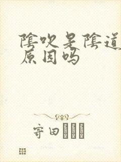 阴吹是阴道松的原因吗