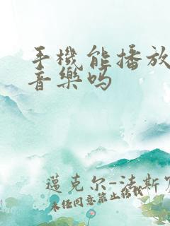手机能播放无损音乐吗