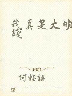 我真是大明星在线