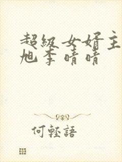 超级女婿主角赵旭李晴晴