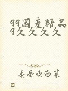 99国产精品99久久久久