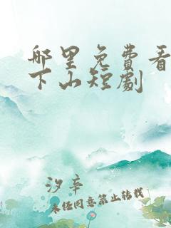 哪里免费看神医下山短剧