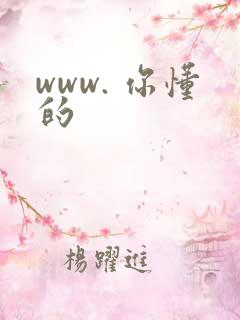 www. 你懂的