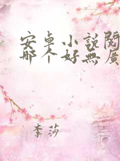 安卓小说阅读器哪个好无广告
