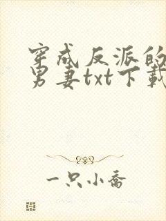 穿成反派的炮灰男妻txt下载