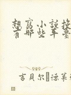 想写小说投稿,有哪些平台些
