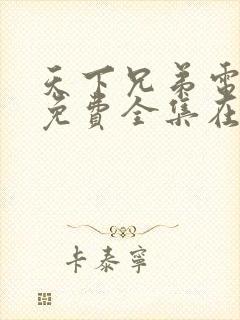 天下兄弟电视剧免费全集在线观看高清