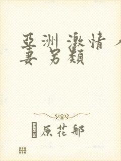 亚洲 激情 人妻 另类